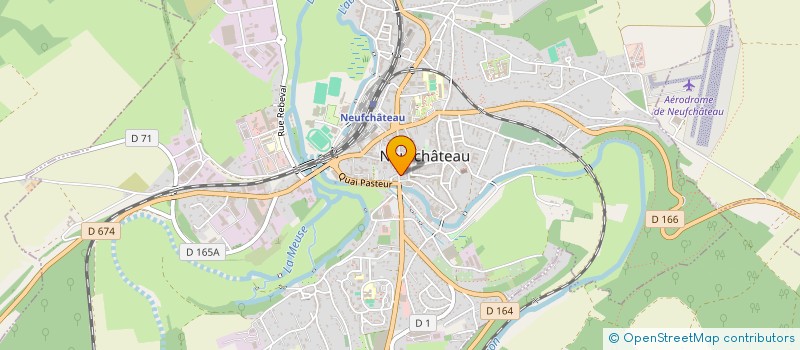 localisation de l'entreprise SCI EDEN à NEUFCHATEAU