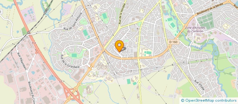 localisation de l'entreprise SCI EDEN à CHOLET