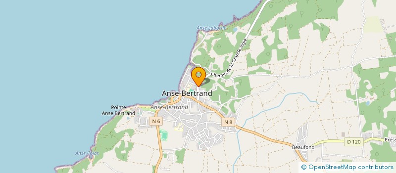 localisation de l'entreprise SCI EDEN à ANSE-BERTRAND