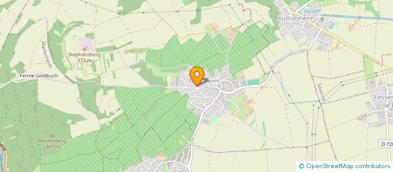 localisation de l'entreprise SCI EDEN  NORDHEIM