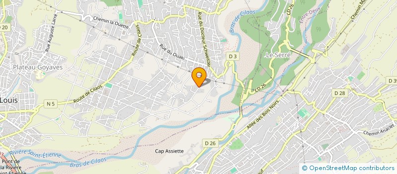 localisation de l'entreprise SCI EDEN A CAPITAL VARIABLE, AU CAPITAL PLANCHER DE 1000 EUROS  SAINT-LOUIS