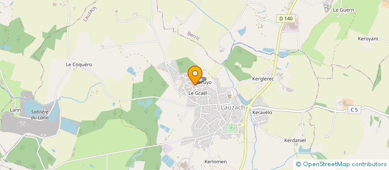 localisation de l'entreprise SCI EDEN BONMARCHAND  LAUZACH