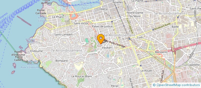 localisation de l'entreprise SCI EDEN BOXES à MARSEILLE