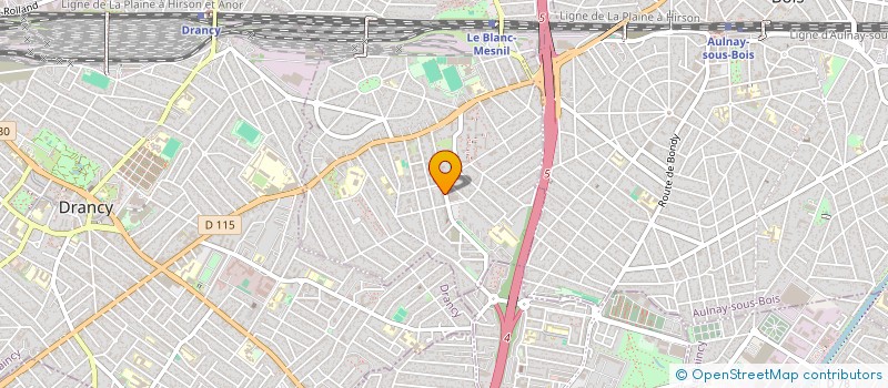 localisation de l'entreprise SCI EDEN IMMOBILIER  SAINT-RAPHAEL