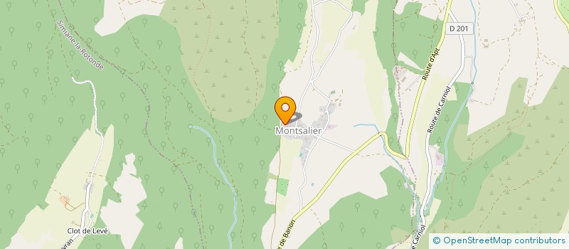 localisation de l'entreprise SCI EDEN IMMOBILIER  REVEST-DES-BROUSSES