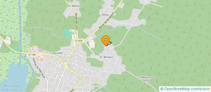 localisation de l'entreprise SCI EDEN IMMOBILIER  BISCARROSSE