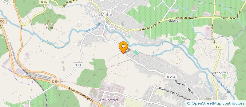 localisation de l'entreprise SCI EDEN INVEST  LA MOTTE