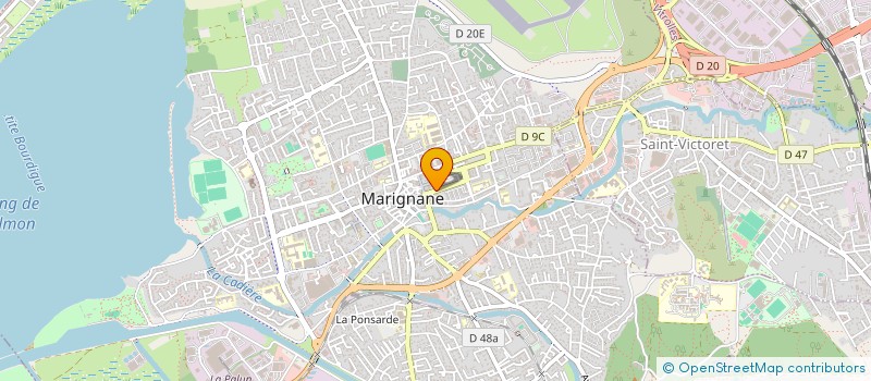 localisation de l'entreprise SCI EDEN PARADISE  MARIGNANE