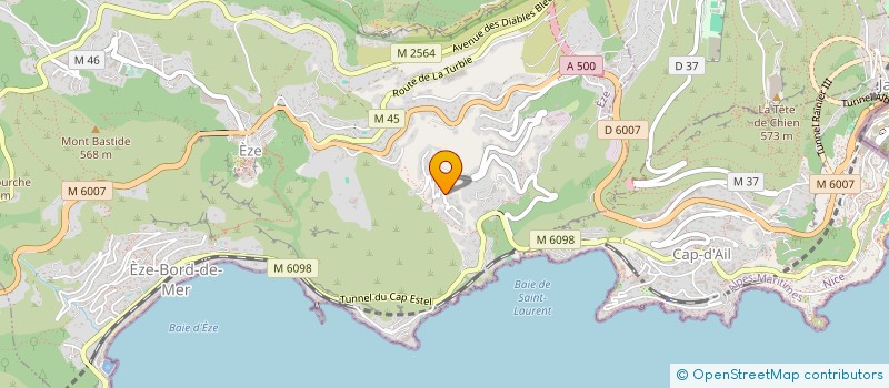 localisation de l'entreprise SCI EDEN ST LAURENT à EZE