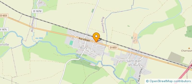 localisation de l'entreprise SCI EDEN VALENTINE  BUZY-DARMONT