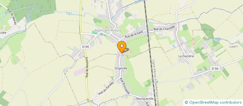 localisation de l'entreprise SCI EDENO  AMES