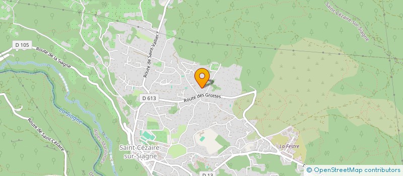 localisation de l'entreprise SCI EDER AMBRE MARC MARIE  SAINT-CEZAIRE-SUR-SIAGNE