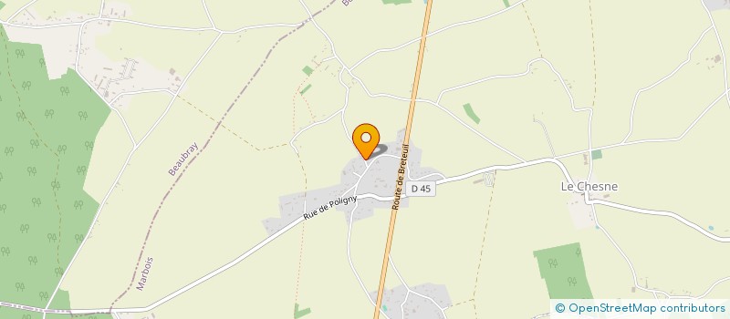 localisation de l'entreprise SCI EDGARD  MARBOIS