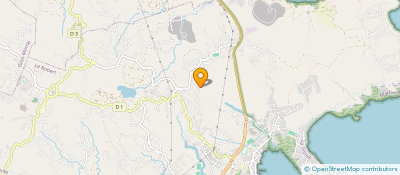 localisation de l'entreprise SCI EDGE  LE ROBERT