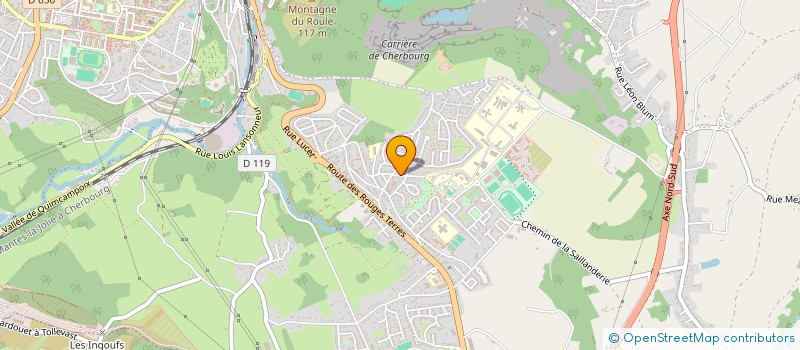localisation de l'entreprise SCI EDILIE à CHERBOURG-EN-COTENTIN