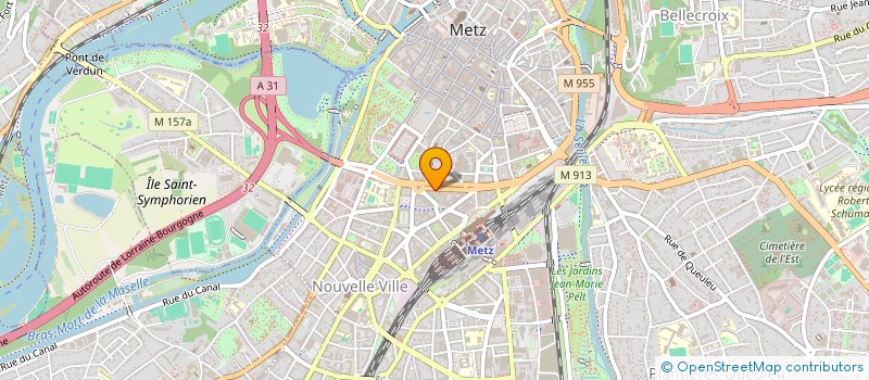 localisation de l'entreprise SCI EDILIEN  METZ