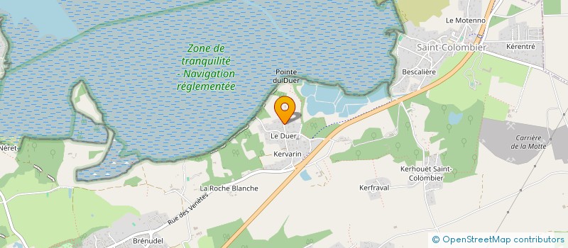 localisation de l'entreprise SCI EDIMMO  SARZEAU