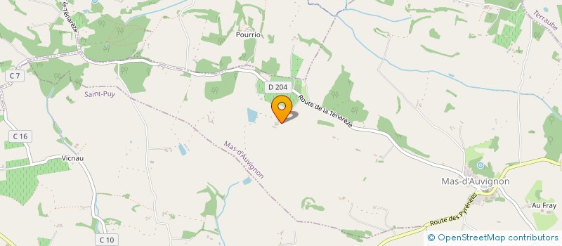 localisation de l'entreprise SCI EDIPIERRE  LECTOURE