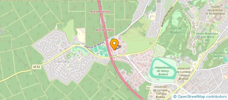 localisation de l'entreprise SCI EDISON 2 à VILLERS-LES-NANCY