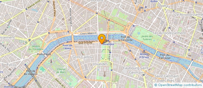 localisation de l'entreprise SCI EDITEC  PARIS