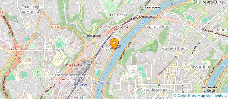 localisation de l'entreprise SCI EDITH PIAF 09  LYON