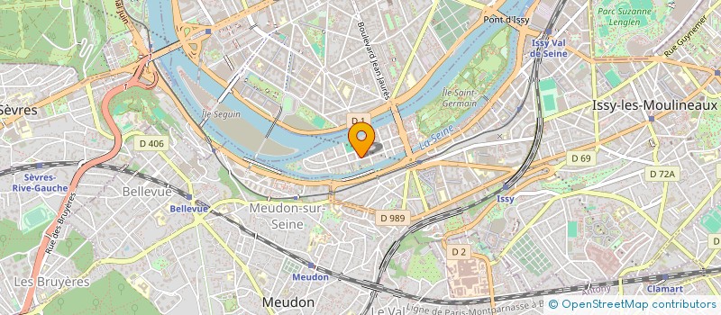 localisation de l'entreprise SCI EDJAMU à ISSY-LES-MOULINEAUX