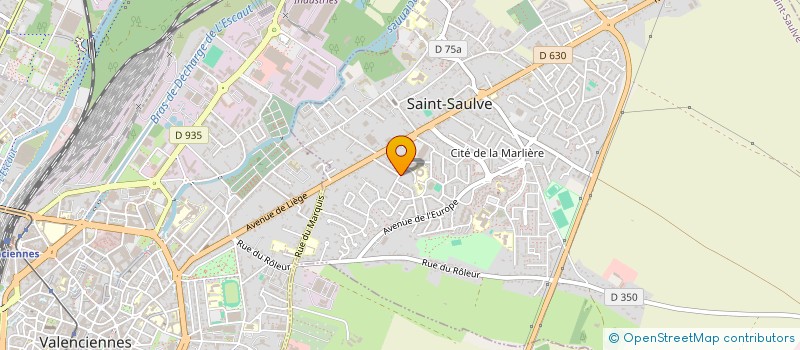 localisation de l'entreprise SCI EDJU  SAINT-SAULVE