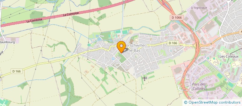 localisation de l'entreprise SCI EDL  MORSCHWILLER-LE-BAS