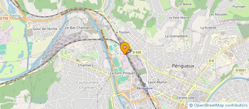 localisation de l'entreprise SCI EDLM à PERIGUEUX