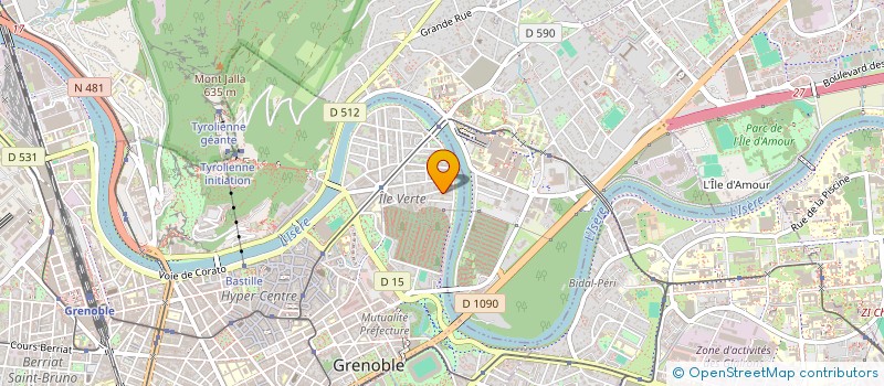 localisation de l'entreprise SCI EDLN à GRENOBLE