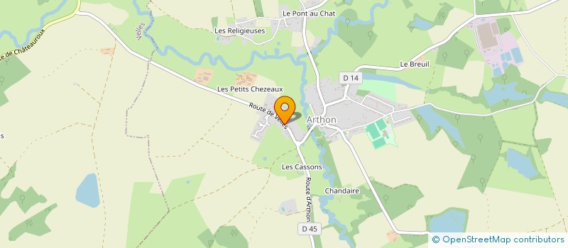localisation de l'entreprise SCI EDLP à VELLES