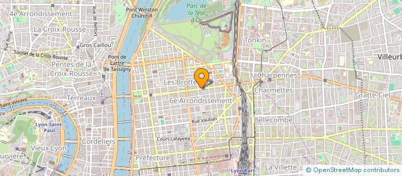 localisation de l'entreprise SCI EDLY  LYON