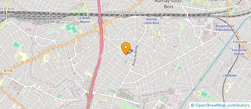 localisation de l'entreprise SCI EDM à AULNAY-SOUS-BOIS