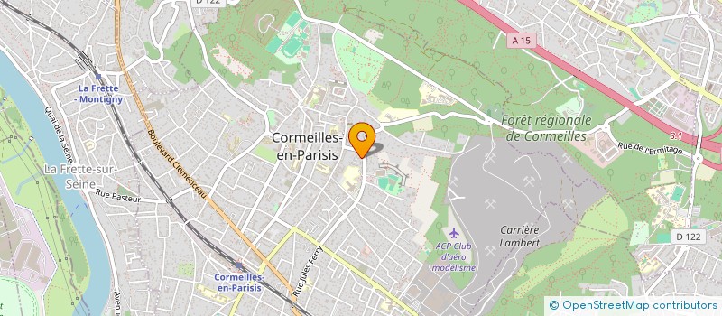 localisation de l'entreprise SCI EDM  CORMEILLES-EN-PARISIS