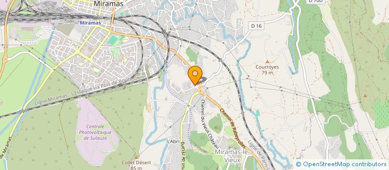 localisation de l'entreprise SCI EDMA à MIRAMAS