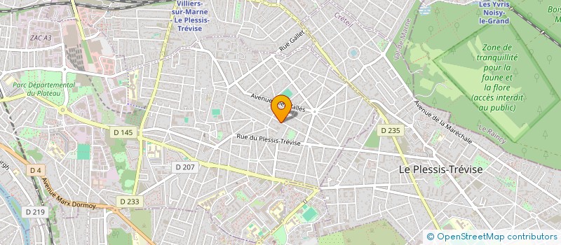 localisation de l'entreprise SCI EDMA à CHAMPIGNY-SUR-MARNE