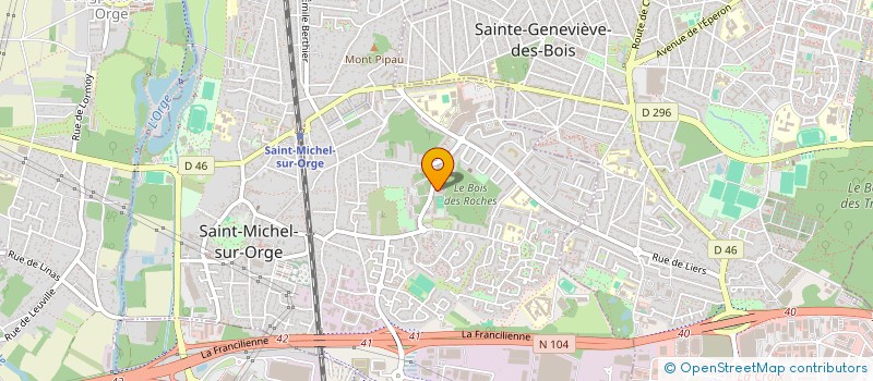 localisation de l'entreprise SCI EDMA  SAINT-MICHEL-SUR-ORGE