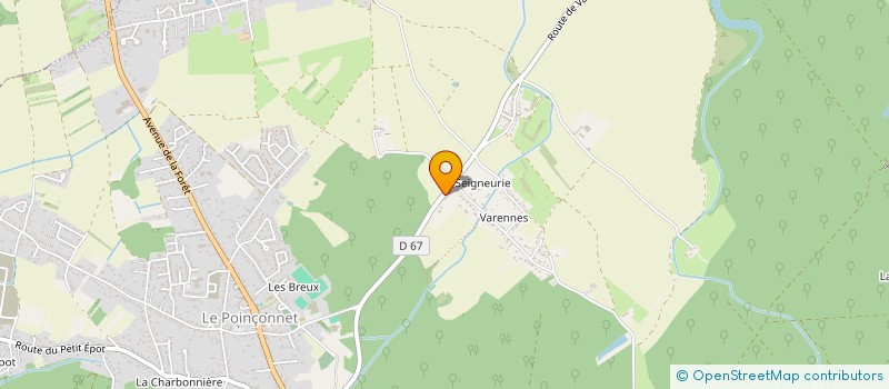 localisation de l'entreprise SCI EDMA à LE POINCONNET
