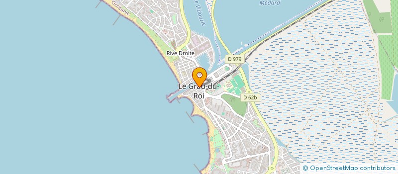 localisation de l'entreprise SCI EDMAR  LE GRAU-DU-ROI