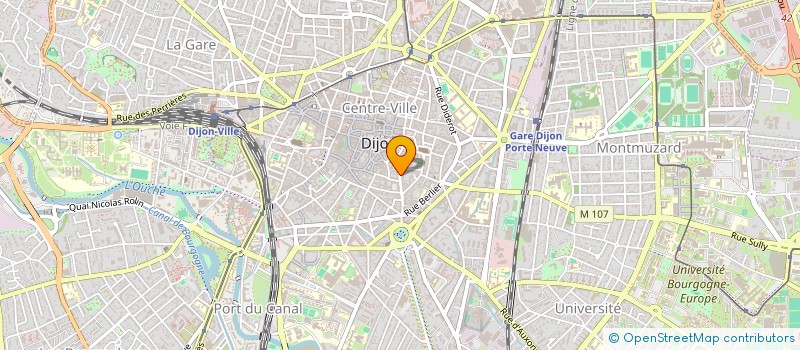 localisation de l'entreprise SCI EDMATHOR à DIJON