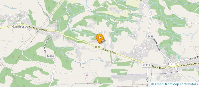 localisation de l'entreprise SCI EDMOND  HINX