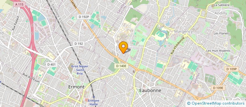 localisation de l'entreprise SCI EDMOND ROSTAND à EAUBONNE