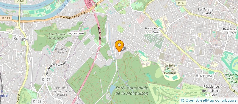 localisation de l'entreprise SCI EDNA à RUEIL-MALMAISON