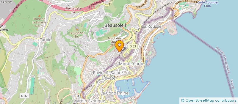 localisation de l'entreprise SCI EDOI  BEAUSOLEIL