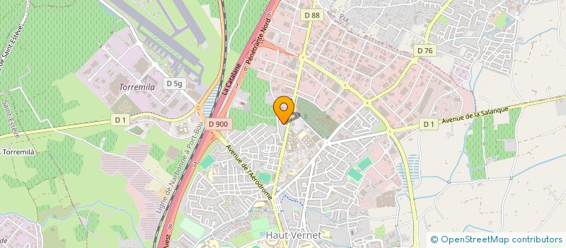 localisation de l'entreprise SCI EDOLU  PERPIGNAN