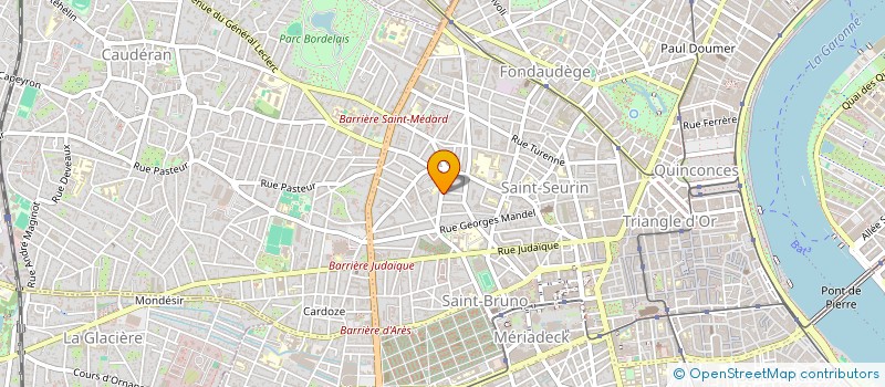 localisation de l'entreprise SCI EDOUARD  BORDEAUX