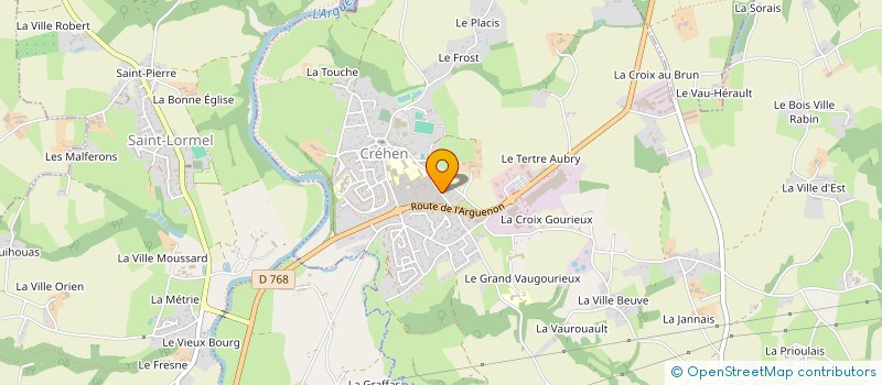 localisation de l'entreprise SCI EDOUARD à CREHEN