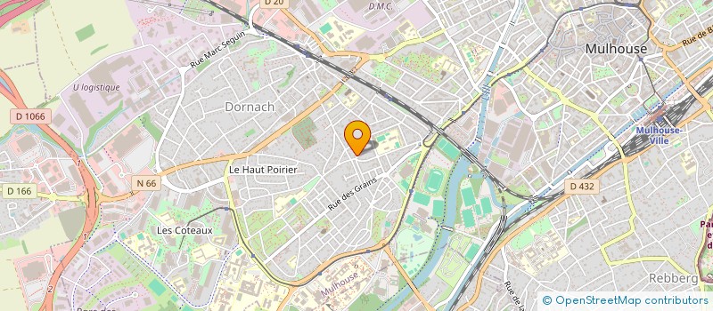 localisation de l'entreprise SCI EDOUARD  MULHOUSE