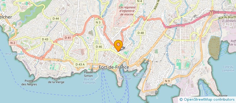 localisation de l'entreprise SCI EDOUARD JACQUES à FORT-DE-FRANCE