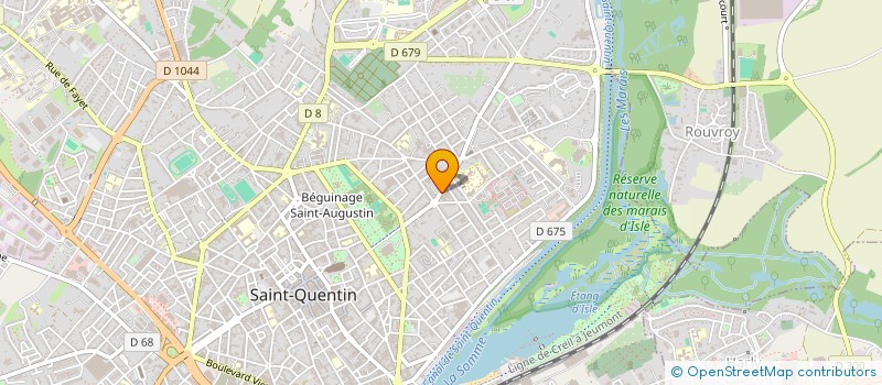 localisation de l'entreprise SCI EDOULOISE à SAINT-QUENTIN
